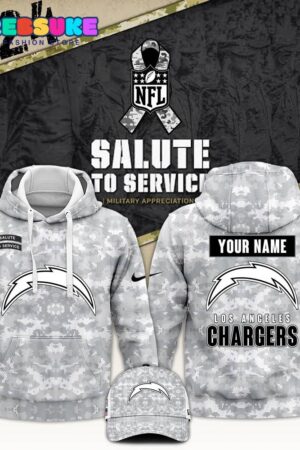 Los Angeles Chargers Arctic Camo 2024 Combo Hoodie, Pants, Cap