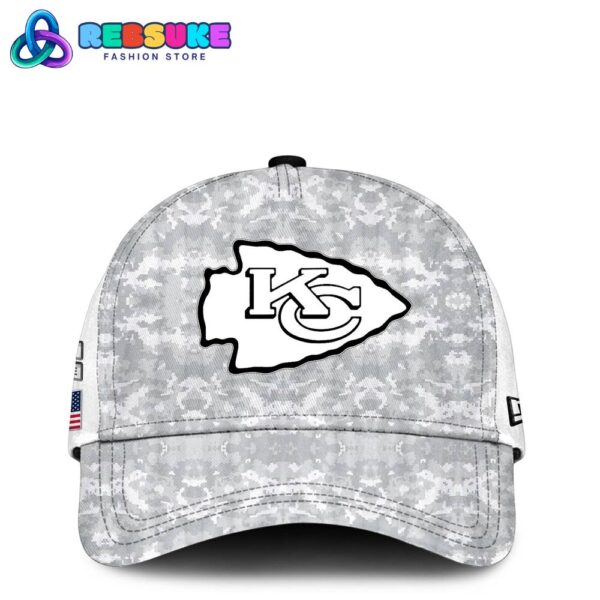 Kansas City Chiefs Arctic Camo 2024 Combo Hoodie, Pants, Cap - Image 3