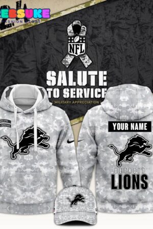 Detroit Lions Arctic Camo 2024 Combo Hoodie, Pants, Cap