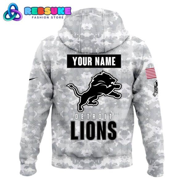 Detroit Lions Arctic Camo 2024 Combo Hoodie, Pants, Cap - Image 5
