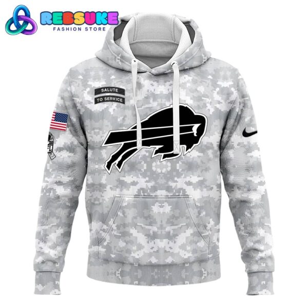 Buffalo Bills Arctic Camo 2024 Combo Hoodie, Pants, Cap - Image 2