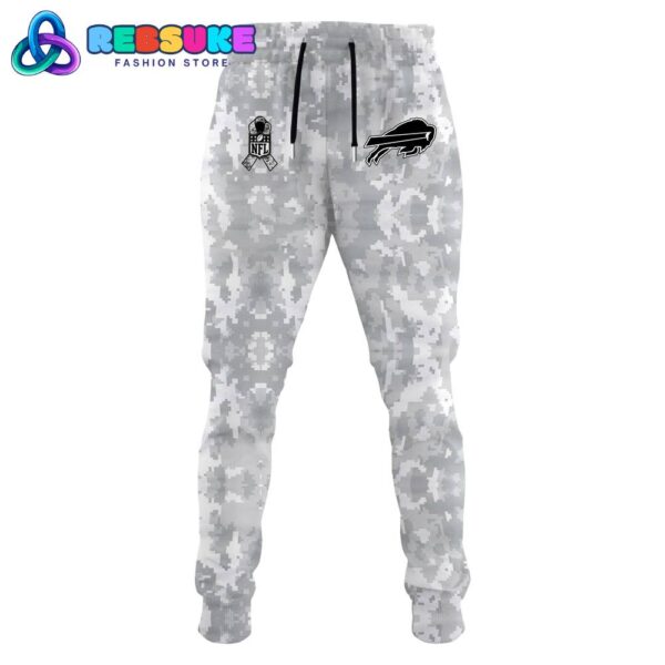Buffalo Bills Arctic Camo 2024 Combo Hoodie, Pants, Cap - Image 4