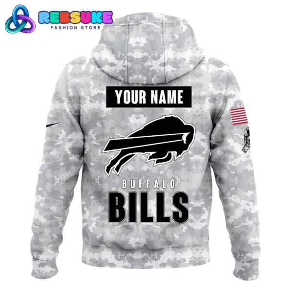 Buffalo Bills Arctic Camo 2024 Combo Hoodie, Pants, Cap - Image 5