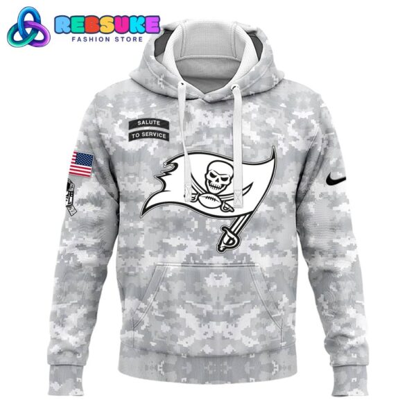 Tampa Bay Buccaneers Arctic Camo 2024 Combo Hoodie, Pants, Cap - Image 2