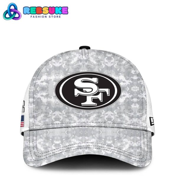 San Francisco 49ers Arctic Camo 2024 Combo Hoodie, Pants, Cap - Image 3