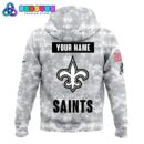 New Orleans Saints Arctic Camo 2024 Combo Hoodie, Pants, Cap