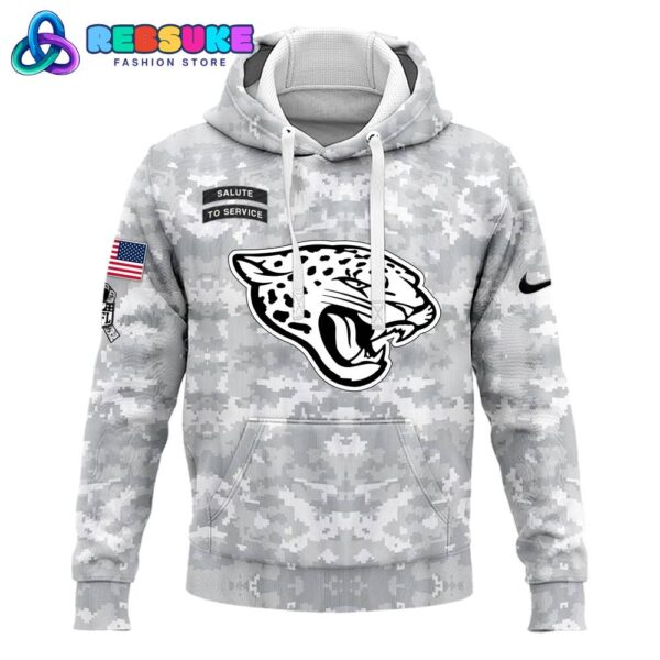 Jacksonville Jaguars Arctic Camo 2024 Combo Hoodie, Pants, Cap - Image 2