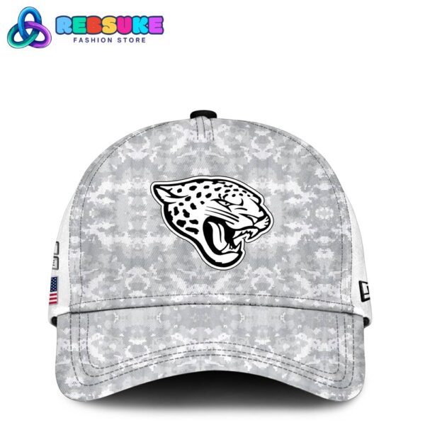Jacksonville Jaguars Arctic Camo 2024 Combo Hoodie, Pants, Cap - Image 3