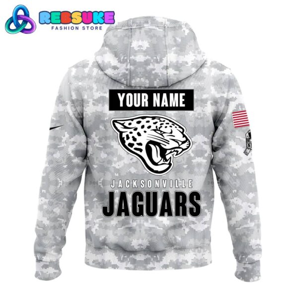 Jacksonville Jaguars Arctic Camo 2024 Combo Hoodie, Pants, Cap - Image 5