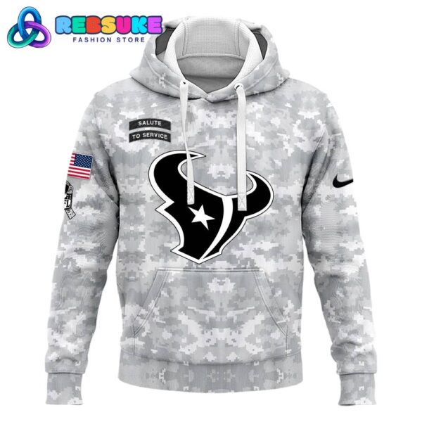 Houston Texans Arctic Camo 2024 Combo Hoodie, Pants, Cap - Image 2