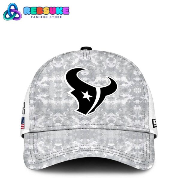 Houston Texans Arctic Camo 2024 Combo Hoodie, Pants, Cap - Image 4