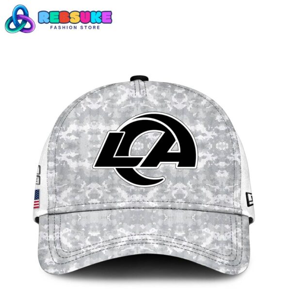 Los Angeles Rams Arctic Camo 2024 Combo Hoodie, Pants, Cap - Image 4