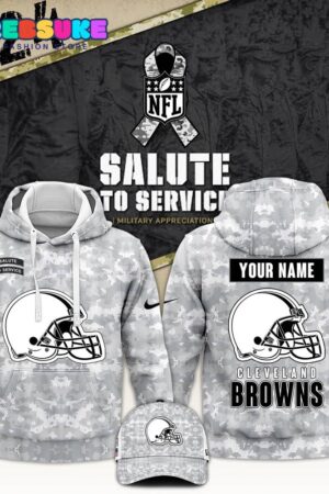 Cleveland Browns Arctic Camo 2024 Combo Hoodie, Pants, Cap