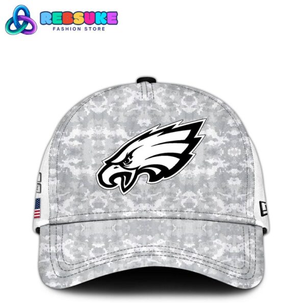 Philadelphia Eagles Arctic Camo 2024 Combo Hoodie, Pants, Cap - Image 3