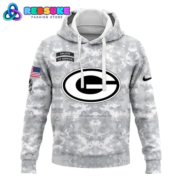 Green Bay Packers Arctic Camo 2024 Combo Hoodie, Pants, Cap - Image 2