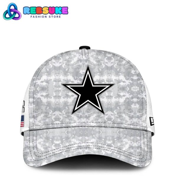 Dallas Cowboys Arctic Camo 2024 Combo Hoodie, Pants, Cap - Image 3