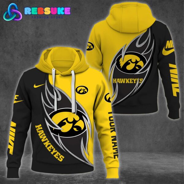 Iowa Hawkeyes NCAA 2024 Combo Hoodie, Pants - Image 2