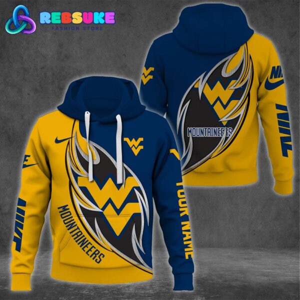 West Virginia Mountaineers NCAA 2024 Combo Hoodie, Pants - Image 2