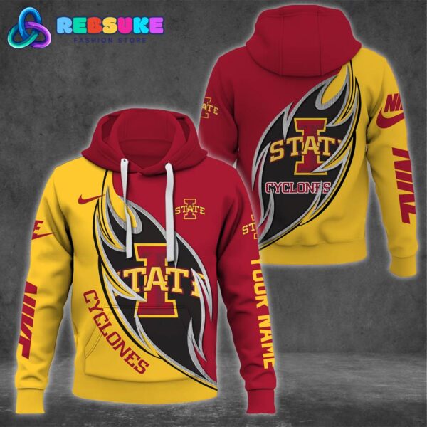 Iowa State Cyclones NCAA 2024 Combo Hoodie, Pants - Image 2