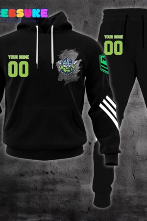 Canberra Raiders NRL Customized Combo Hoodie, Pants