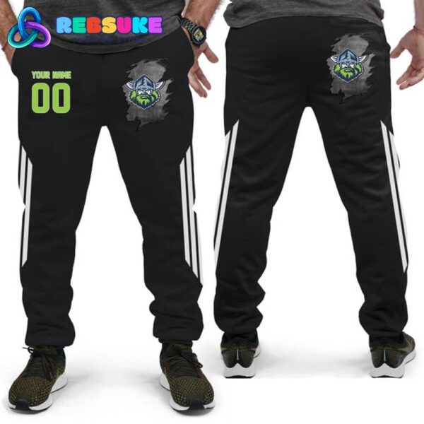 Canberra Raiders NRL Customized Combo Hoodie, Pants - Image 3