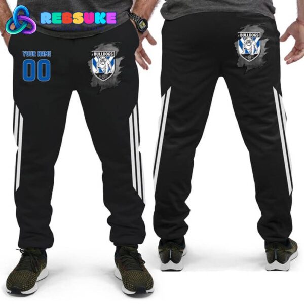 Canterbury-Bankstown Bulldogs NRL Customized Combo Hoodie, Pants - Image 3