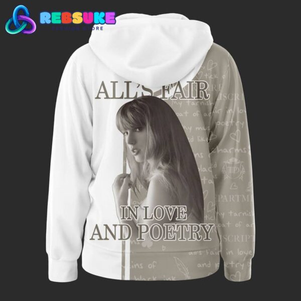 Taylor Swift Alls Fair In Love And Poetry Zip Hoodie - Image 3