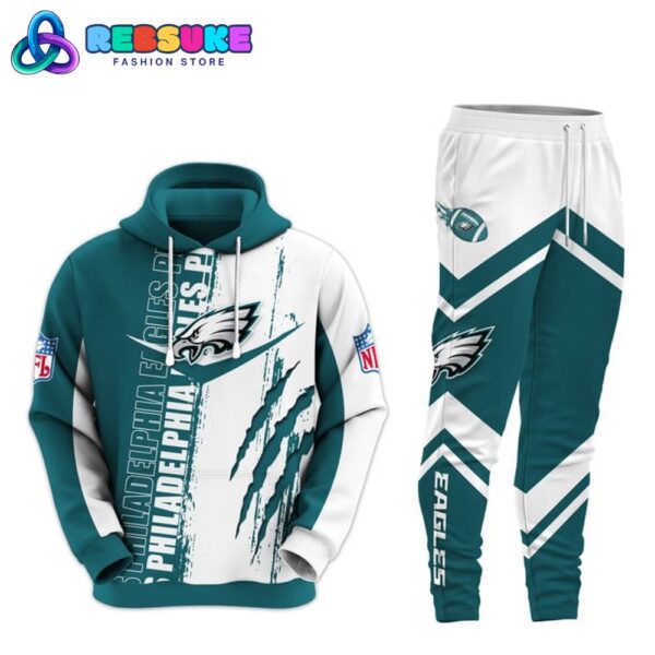 Philadelphia Eagles Football Team Combo Hoodie - Image 2