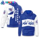 New York Rangers NHL Blue White Combo Hoodie