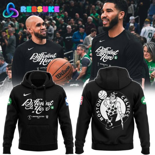 Boston Celtics 2024 Different Here Combo Hoodie