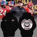 Coach Kirby Smart 2024 Georgia Bulldogs Combo Hoodie, Pants, Cap