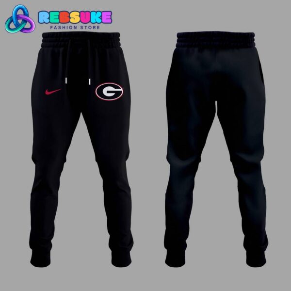 Coach Kirby Smart 2024 Georgia Bulldogs Combo Hoodie, Pants, Cap - Image 2