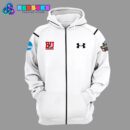 Boston University Hockey NCAA White Combo Hoodie Pants