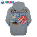 Purdue Boilermakers Men Basketball Gray Combo Hoodie, Pants