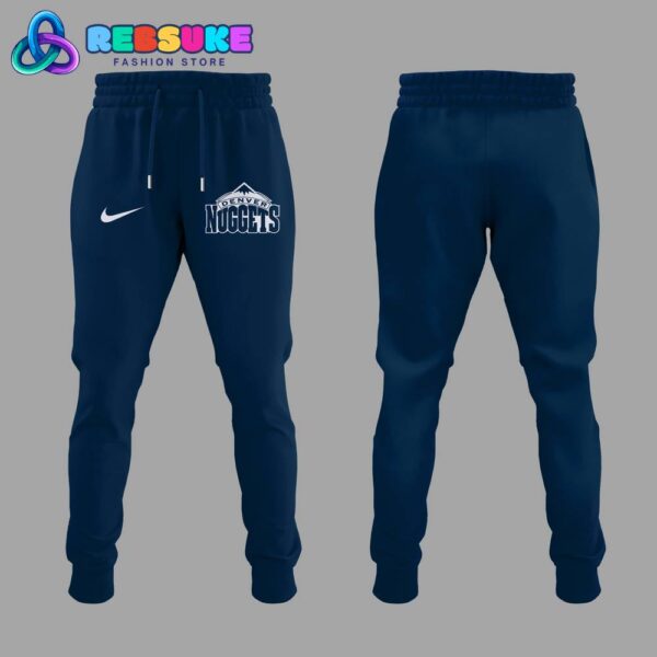 Denver Nuggets Built By Black History Combo Hoodie, Pants, Cap - Image 5