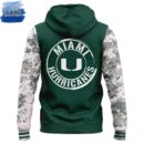 Miami Hurricanes 2025 Armed Forces Day Camo Hoodie
