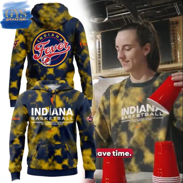 Indiana Fever WNBA Tie-Dye Limited Edition Hoodie