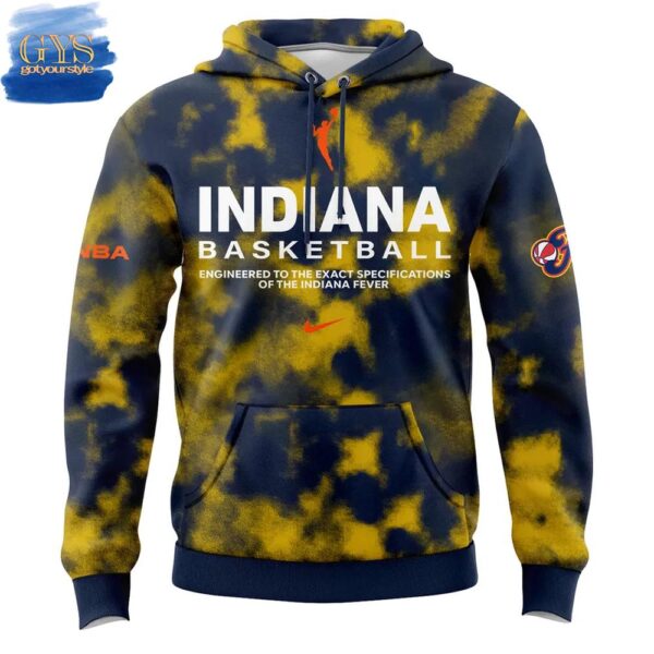 Indiana Fever WNBA Tie-Dye Limited Edition Hoodie - Image 2