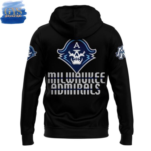 Milwaukee Admirals BACK TO BACK CENTRAL DIVISION CHAMPIONS Hoodie - Image 3