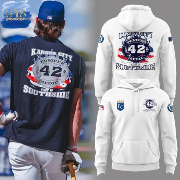 Kansas City Royals Graham Hoffman Memorial KCFD Limited Edition Hoodie T-shirt
