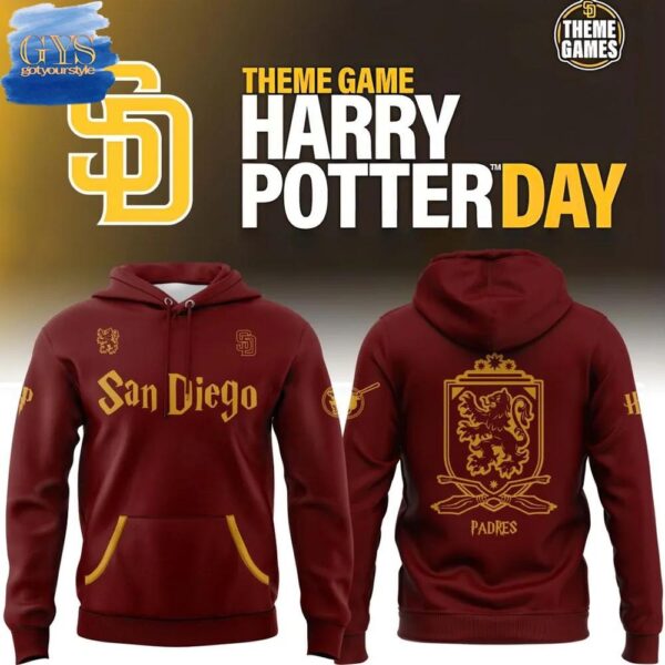 San Diego Padres Harry Potter Night Hoodie 2025 T-shirt