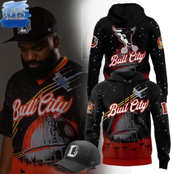 Durham Bulls x Star Wars Night 2025 Limited Edition Hoodie T-shirt