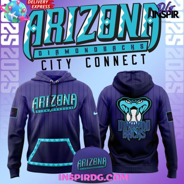 Arizona Diamondbacks Serpientes City Connect 2025 Hoodie T-shirt