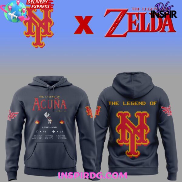 New York Mets x The Legend of Zelda 2025 Hoodie T-shirt