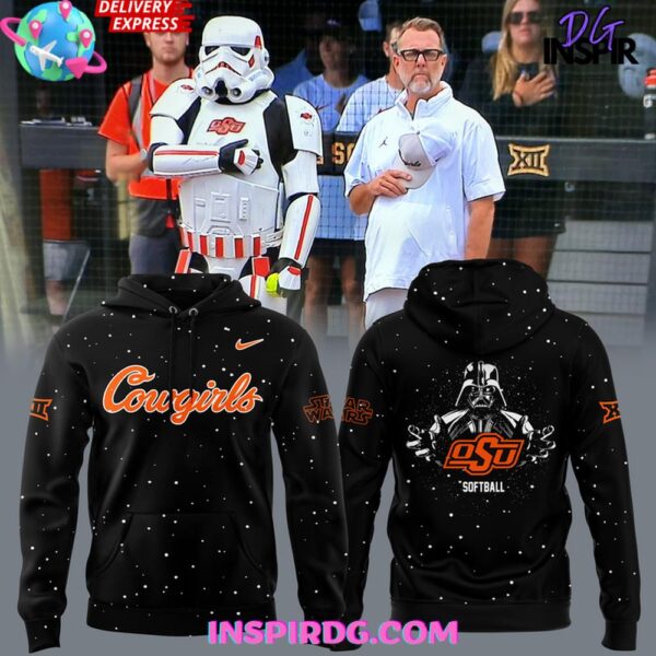 OSU Cowgirl Softball x Star Wars 2025 Hoodie T-shirt