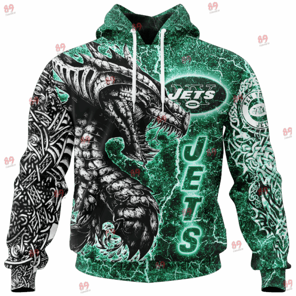 Jets FL Dragon Outrage Limited Edition Hoodie T-shirt Sweatshirt All Merchandise