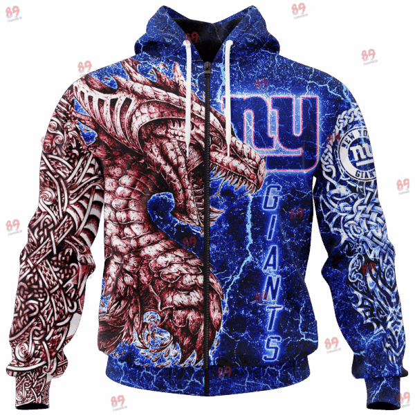 Giants FL Dragon Outrage Limited Edition Hoodie T-shirt Sweatshirt All Merchandise - Image 3