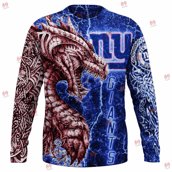 Giants FL Dragon Outrage Limited Edition Hoodie T-shirt Sweatshirt All Merchandise - Image 6
