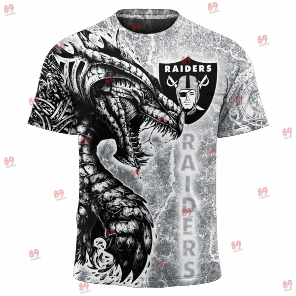 Raiders FL Dragon Outrage Limited Edition Hoodie T-shirt Sweatshirt All Merchandise - Image 4