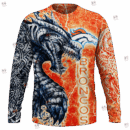 Broncos FL Dragon Outrage Limited Edition Hoodie T-shirt Sweatshirt All Merchandise